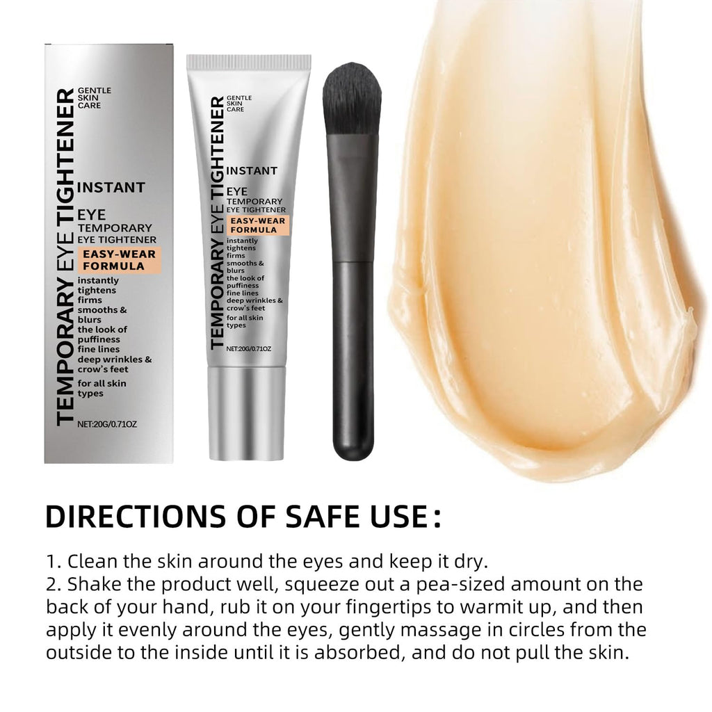 Perfection Eye Tightener with Brush – 2-Pack Hydrating Under-Eye Cream