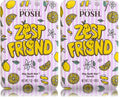 Perfectly Posh Zest Friend Big Bath Bar – Refreshing Citrus Scent & Moisturizing Soap (7oz Pack of 2)