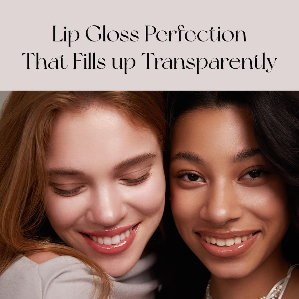 Peripera Ink Glasting Lip Gloss | Non-Sticky, High Shine, 4XL Wand, Vegan, Crystal Clear