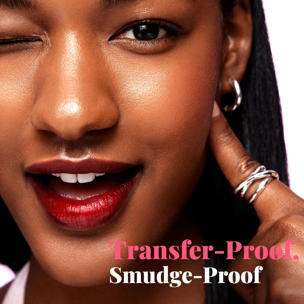 Peripera Ink Peel Off Lip Stain - Long-Lasting, Transfer-Proof Lip Tint (01 Black Cherry)