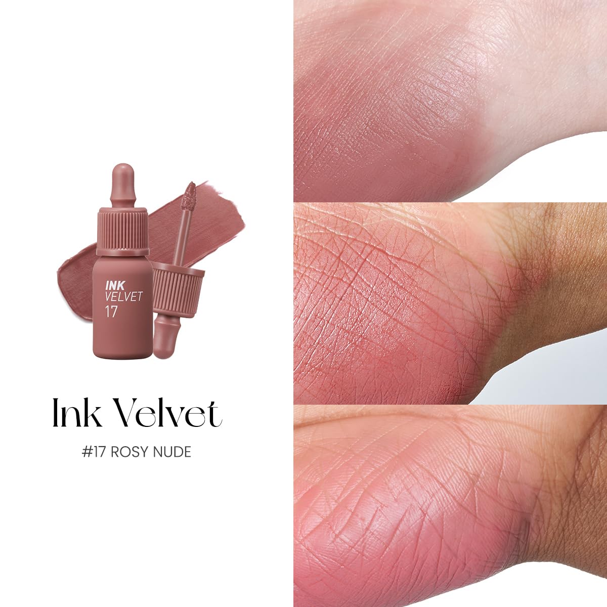 Peripera Ink the Velvet Lip Tint – High Pigment, Longwear, Weightless, Cruelty-Free, Gluten-Free, Paraben-Free