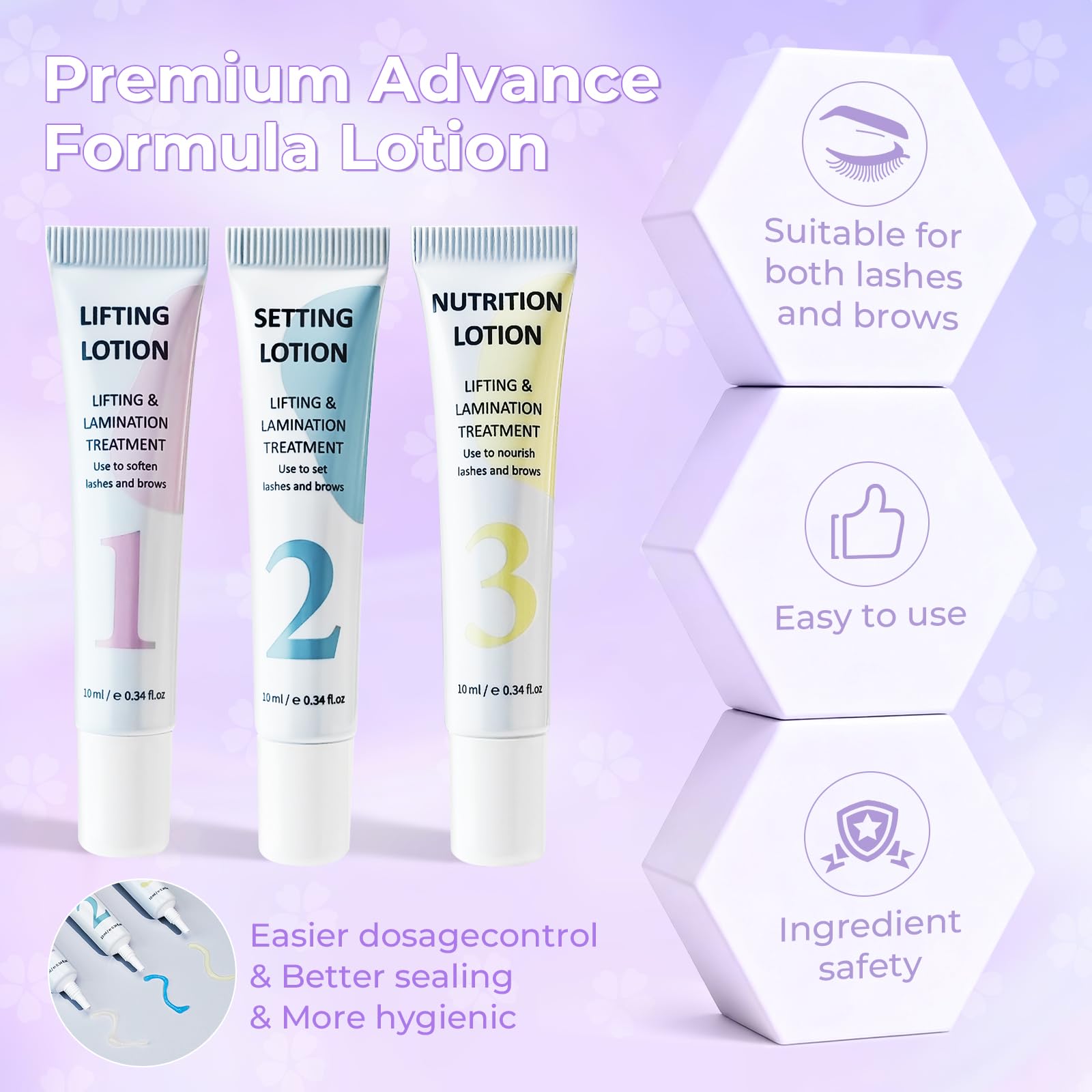 PERMANIA Korean Lash Lift Kit – Open-Eye Design for Salon-Quality Lash Lifts