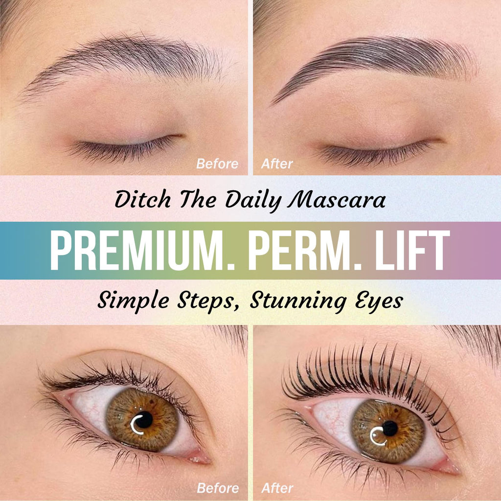 PERMANIA Lash Lift Kit | Tube Design for Precise Lash Lift & Brow Lamination – Easy At-Home Salon Results