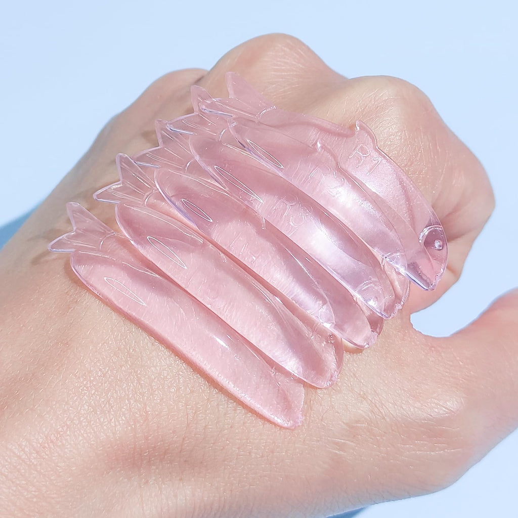 PERMANIA Lash Lift Pads – Self-Adhesive, 5 Sizes, 10Pcs Reusable Pink