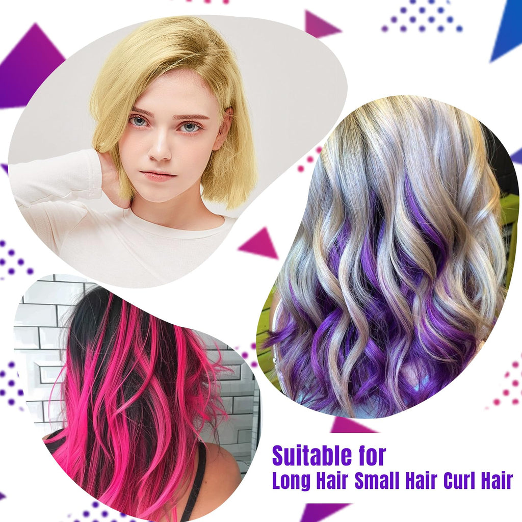 Permotary 6 Colors Temporary Hair Color Wax – Party, Cosplay & Halloween Dye Wax (25.38 oz)