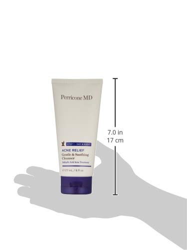 Perricone MD Acne Relief Gentle & Soothing Cleanser 6 oz | Gentle Daily Cleanser for Acne-Prone Skin