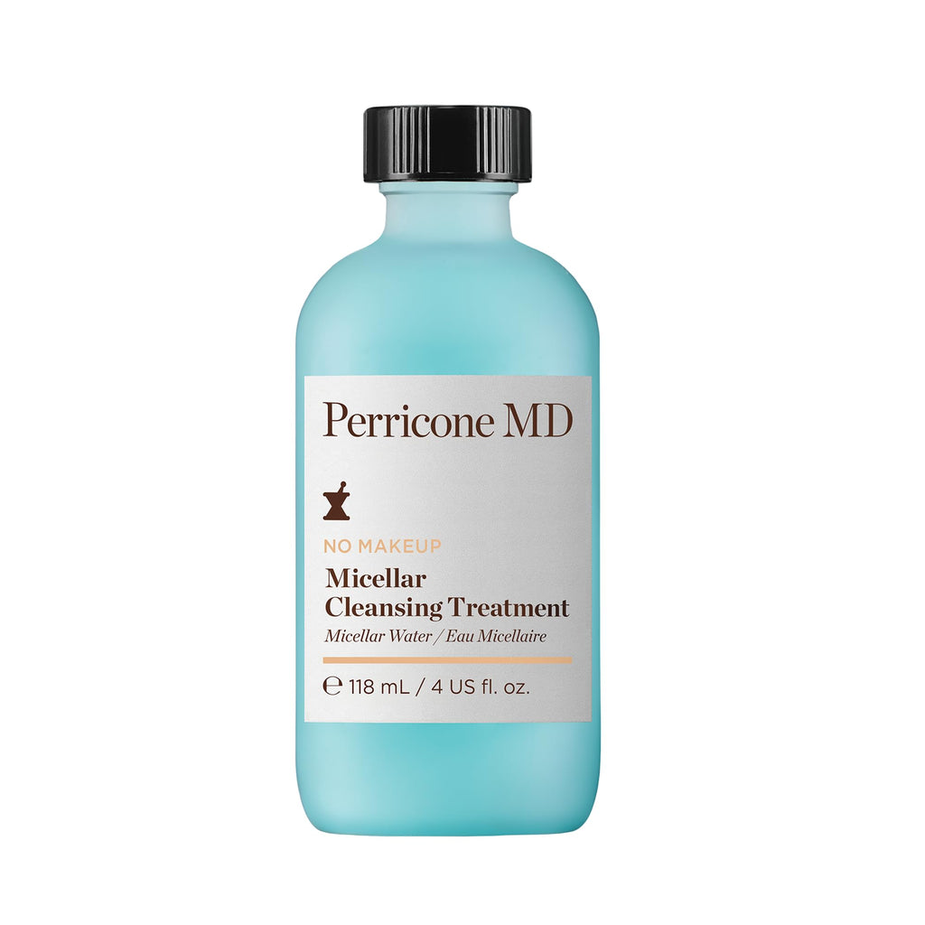 Perricone MD No Makeup Micellar Cleansing Treatment – 4 oz | 3-in-1 Cleanser, Toner & Makeup Remover