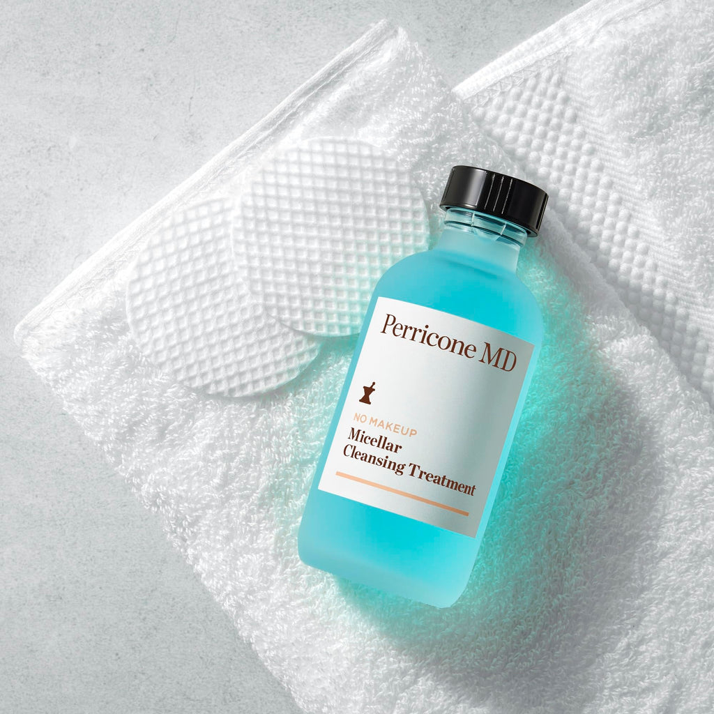 Perricone MD No Makeup Micellar Cleansing Treatment – 4 oz | 3-in-1 Cleanser, Toner & Makeup Remover