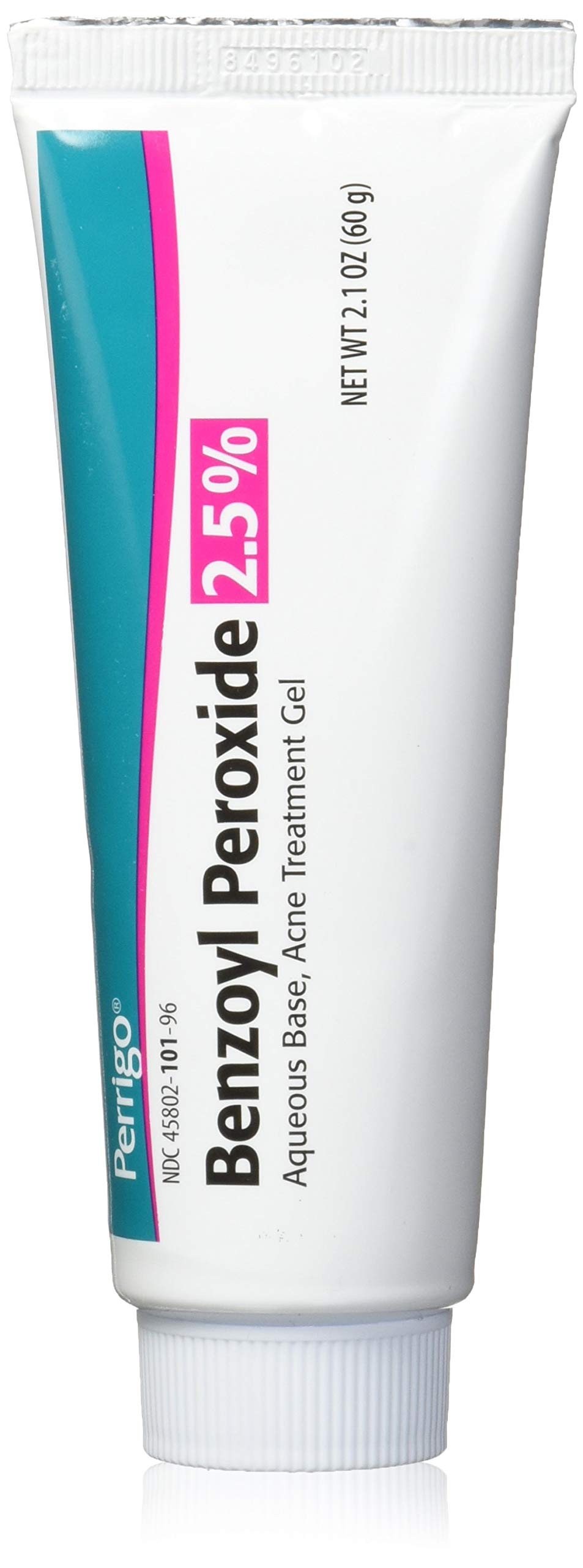Perrigo 2.5% Benzoyl Peroxide Acne Treatment Gel – 60g Tube