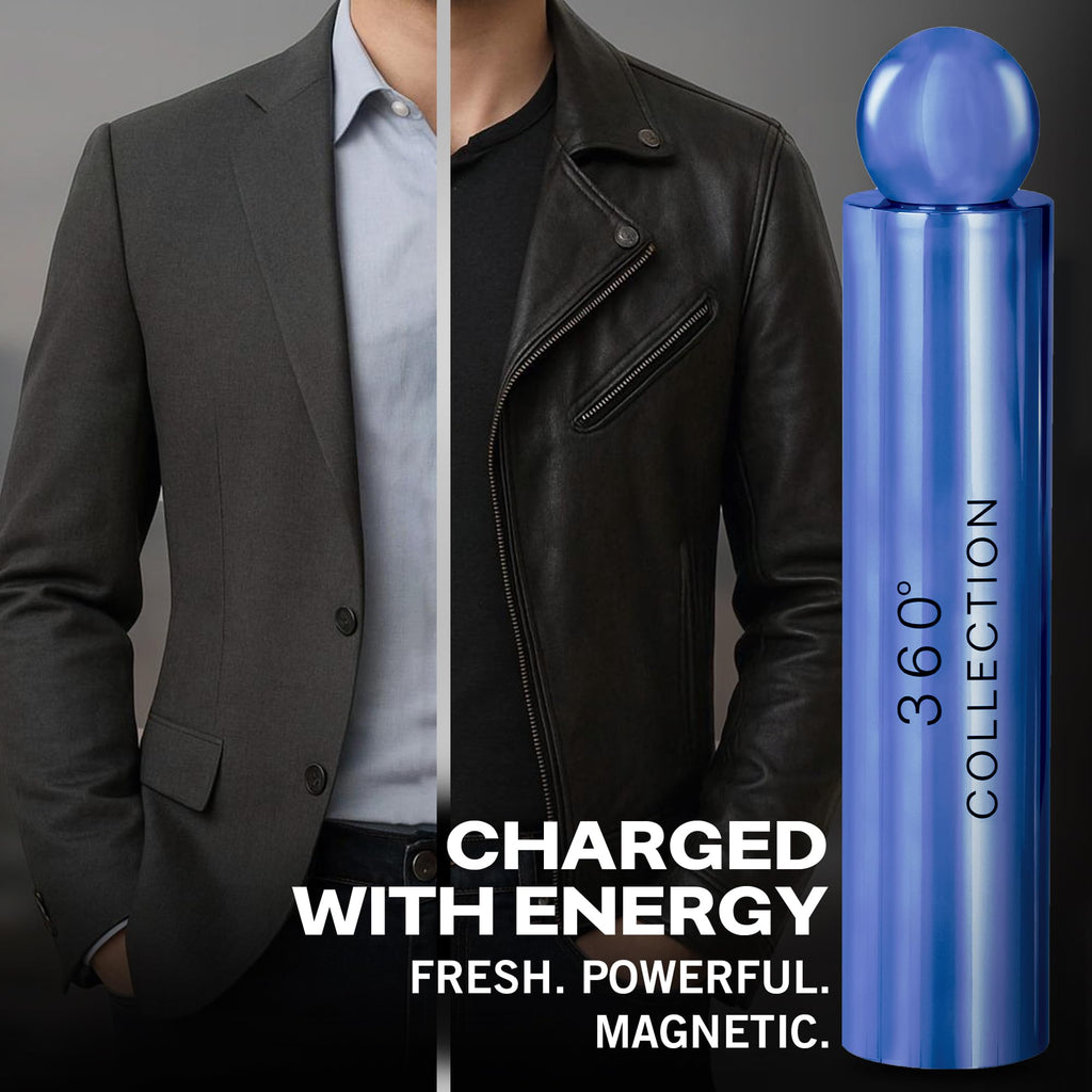 Perry Ellis 360° Magnetic Blue EDT – 3.4 oz (100 ml) | Fresh Aquatic Masculine Scent