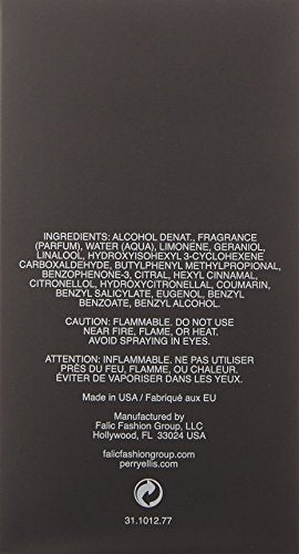 Perry Ellis Night for Men – Eau de Toilette Spray, 3.4 oz