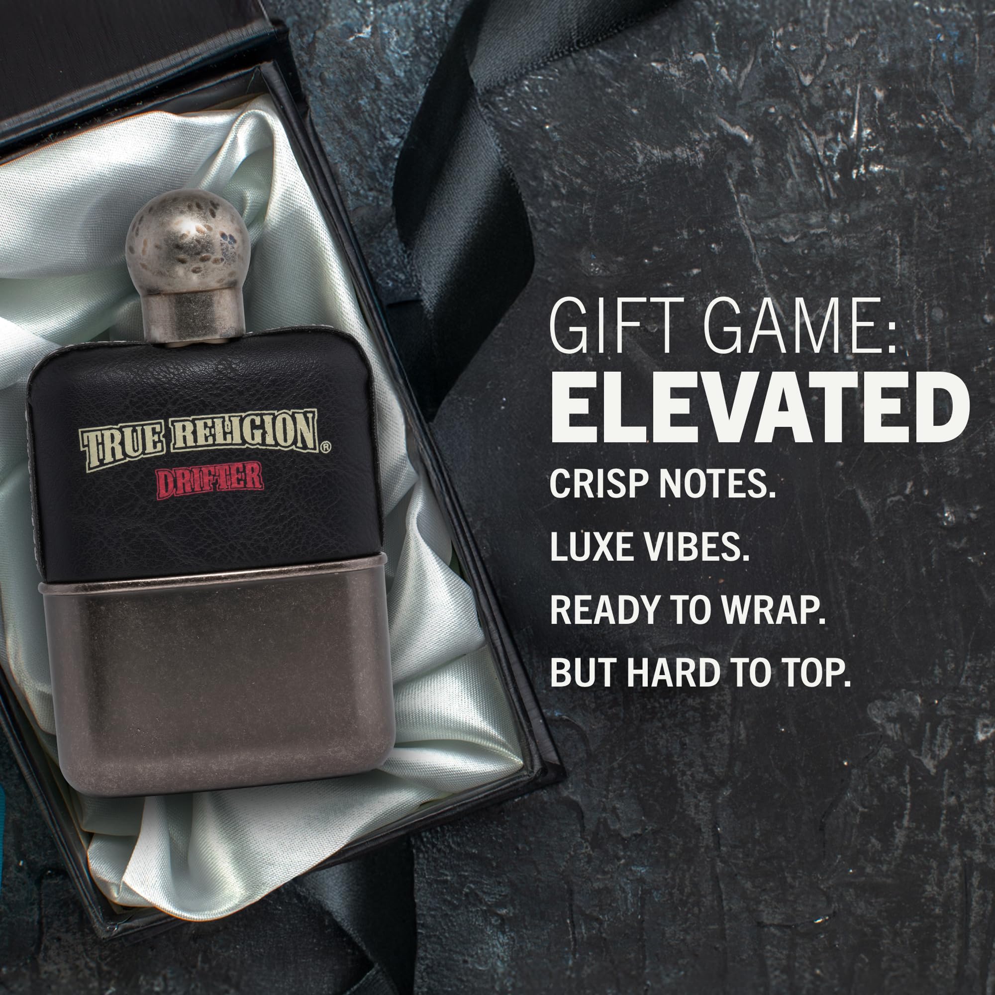 Perry Ellis True Religion for Men Drifter Scent – Long-Lasting EDT (3.4 oz / 100 ml)