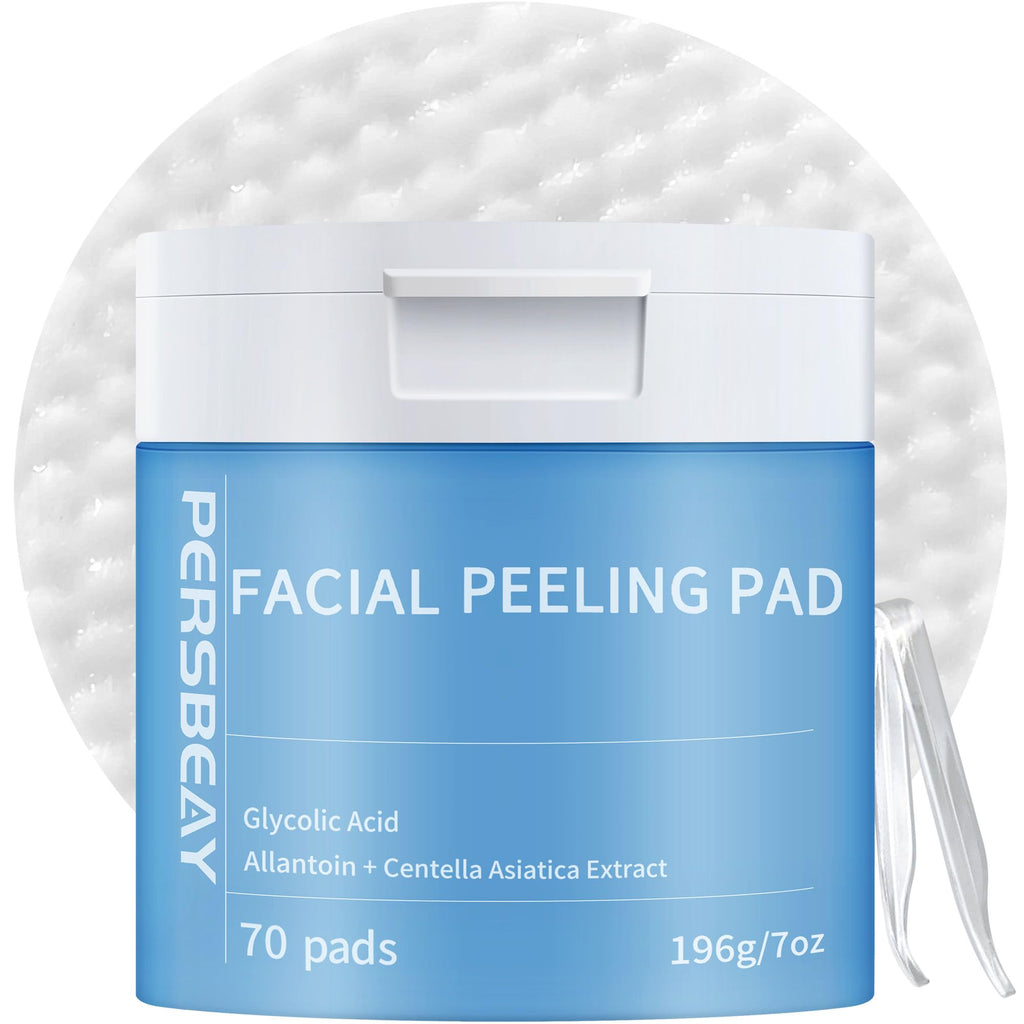 Persbeay Glycolic Acid Pads – Exfoliating Toner for Radiant Skin | 70 Count