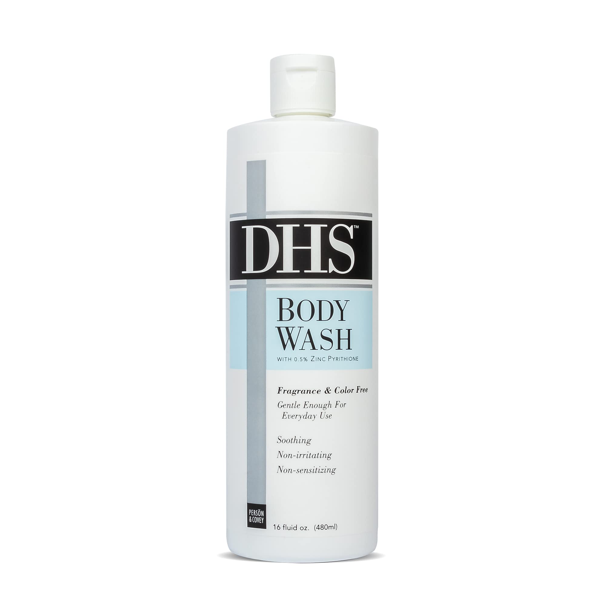 Person & Covey DHS Body Wash – Gentle, Hypoallergenic 16 oz for Sensitive Skin