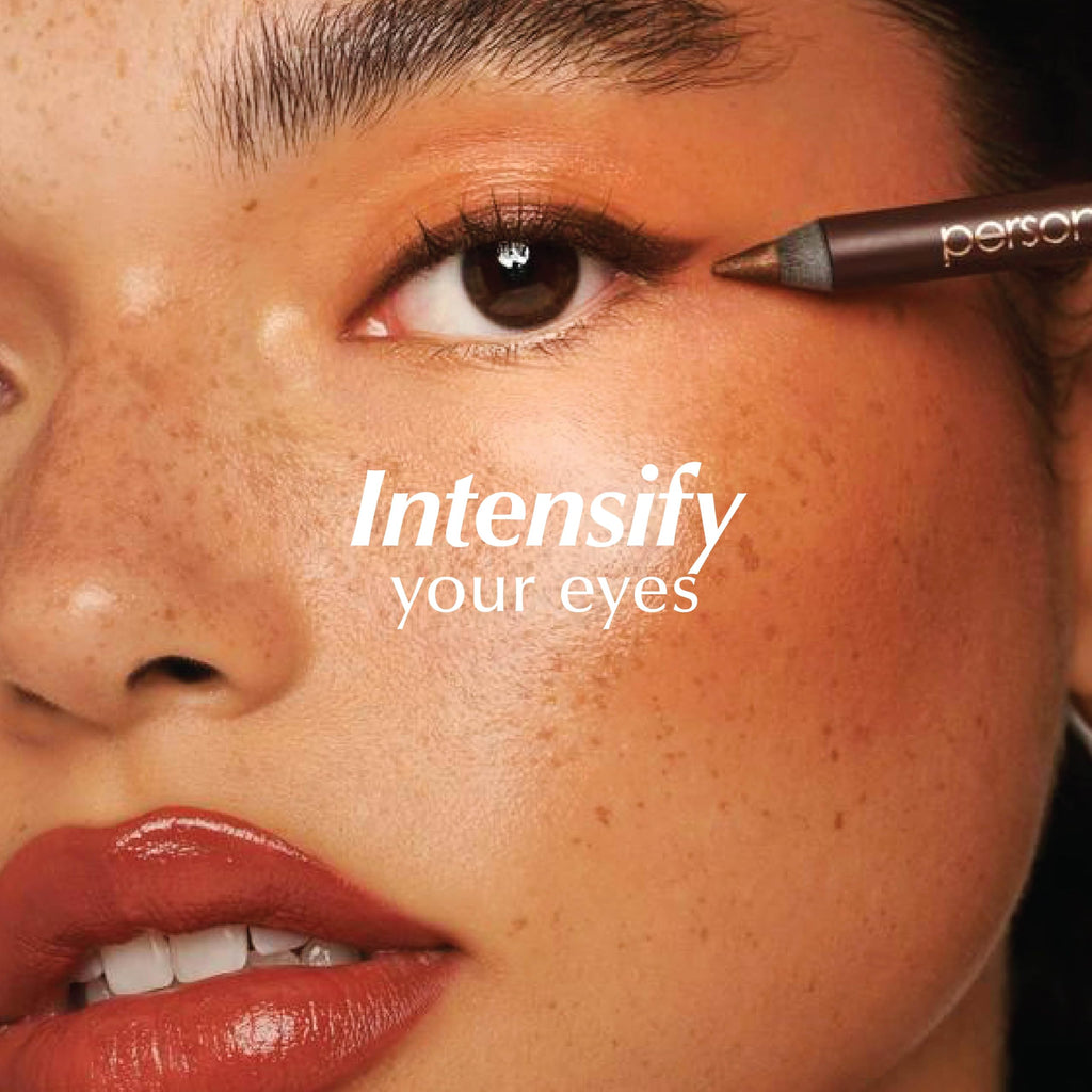 Persona 24HR Waterproof Eyeliner Pencil – Creamy, Long-Wear Chocolate