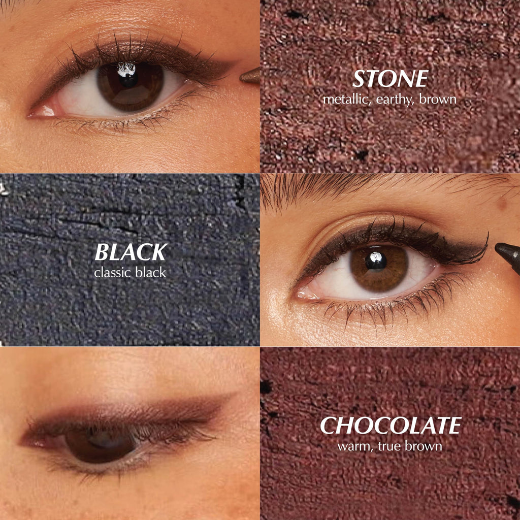 Persona 24HR Waterproof Eyeliner Pencil – Creamy, Long-Wear Chocolate