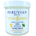 Peruvian White Braid, Loc & Edge Gel EXTRA HOLD – Rosemary, 16 oz