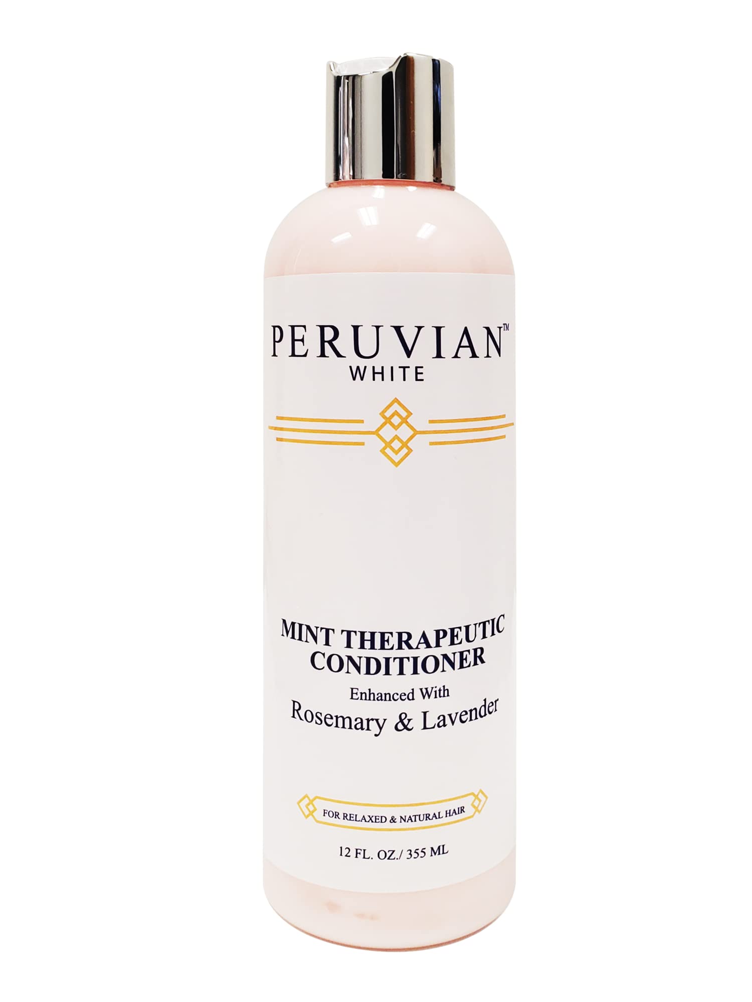 Peruvian White Mint Therapeutic Conditioner with Rosemary & Lavender – 12 oz