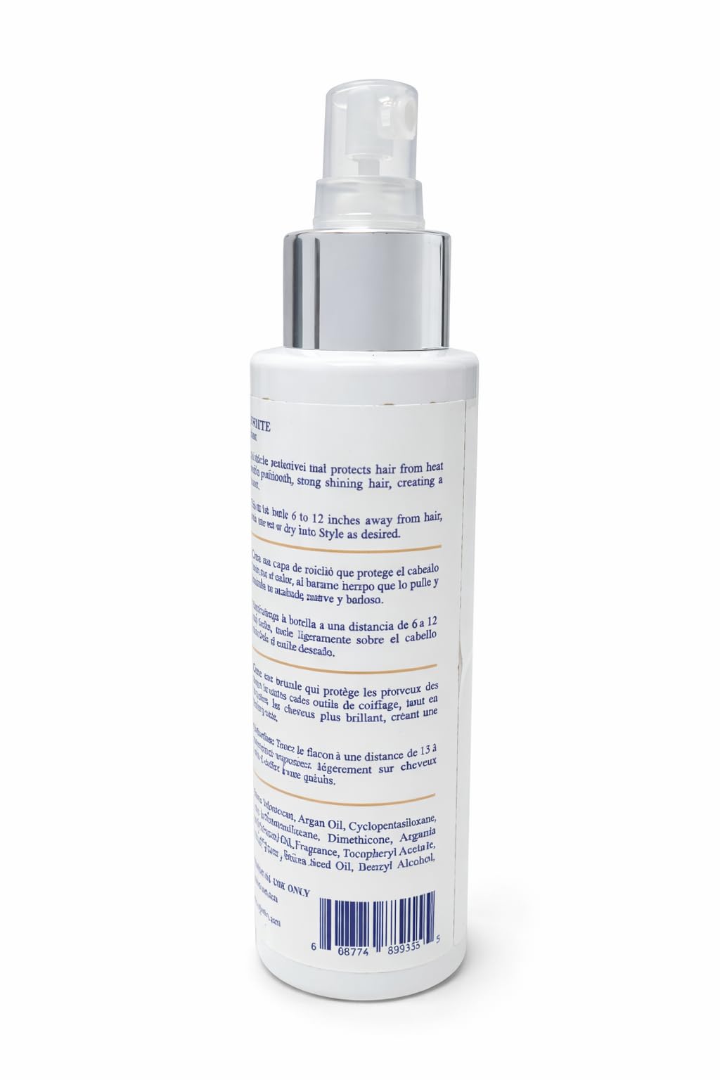 Peruvian White Silk Press Shine – Therma-Heat Protection, 4 oz