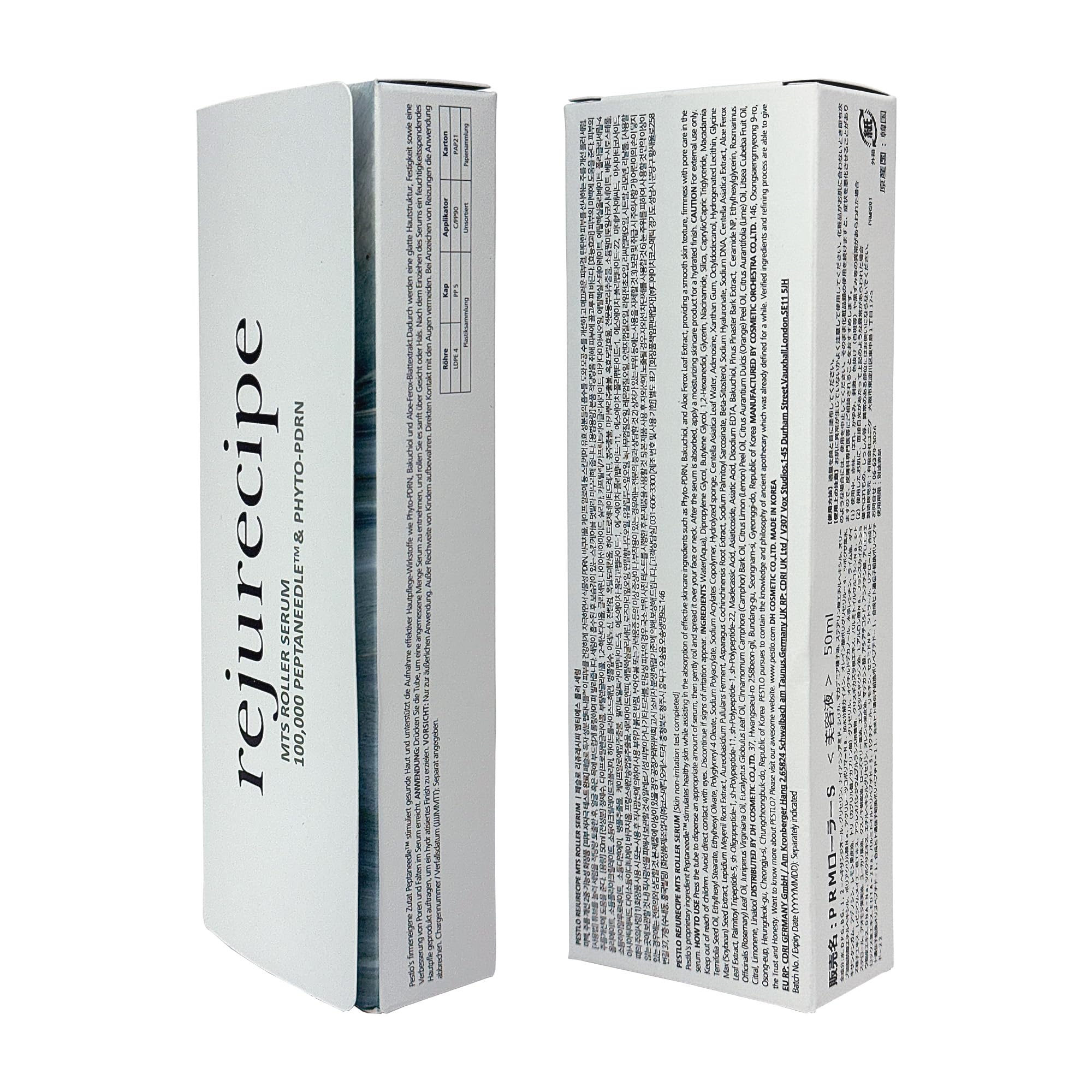PESTLO Rejurecipe Spicule Roller Serum 50ml – Exfoliating & Hydrating Skincare with Spicule Tech