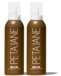 Peta Jane PETAJANE Dark Tanning Mousse – 14 oz Duo Pack, Fast & Even Self-Tan