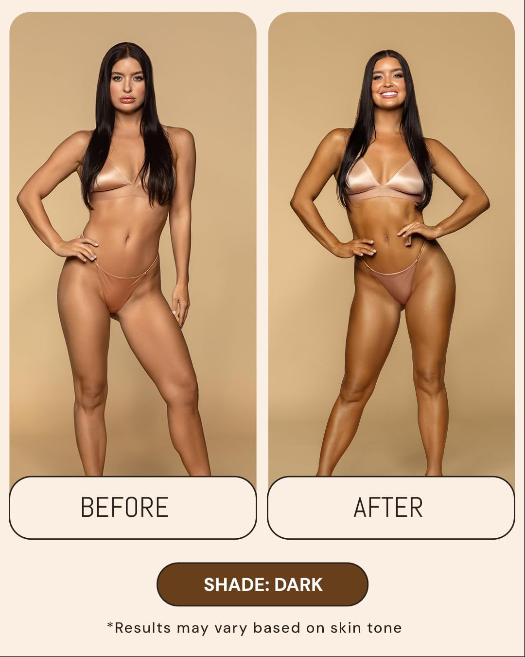 Peta Jane PETAJANE Dark Tanning Mousse – 14 oz Duo Pack, Fast & Even Self-Tan