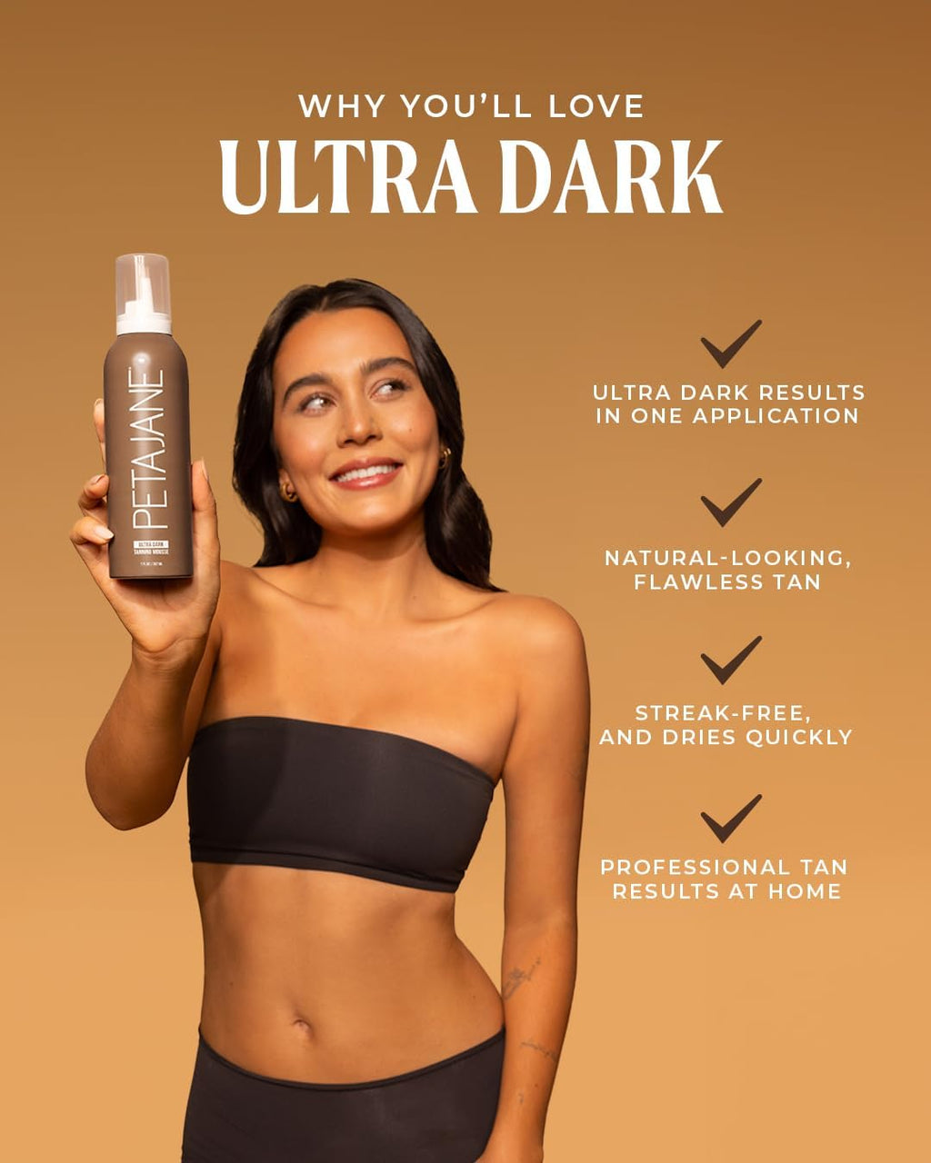 Peta Jane Ultra Dark Tanning Mousse – 7 oz Pack of 2