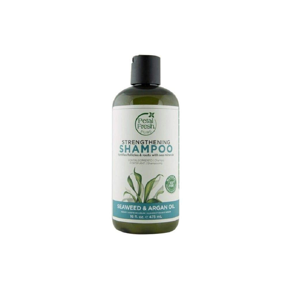 Petal Fresh Pure Strengthening Seaweed & Argan Oil Shampoo – 16 oz