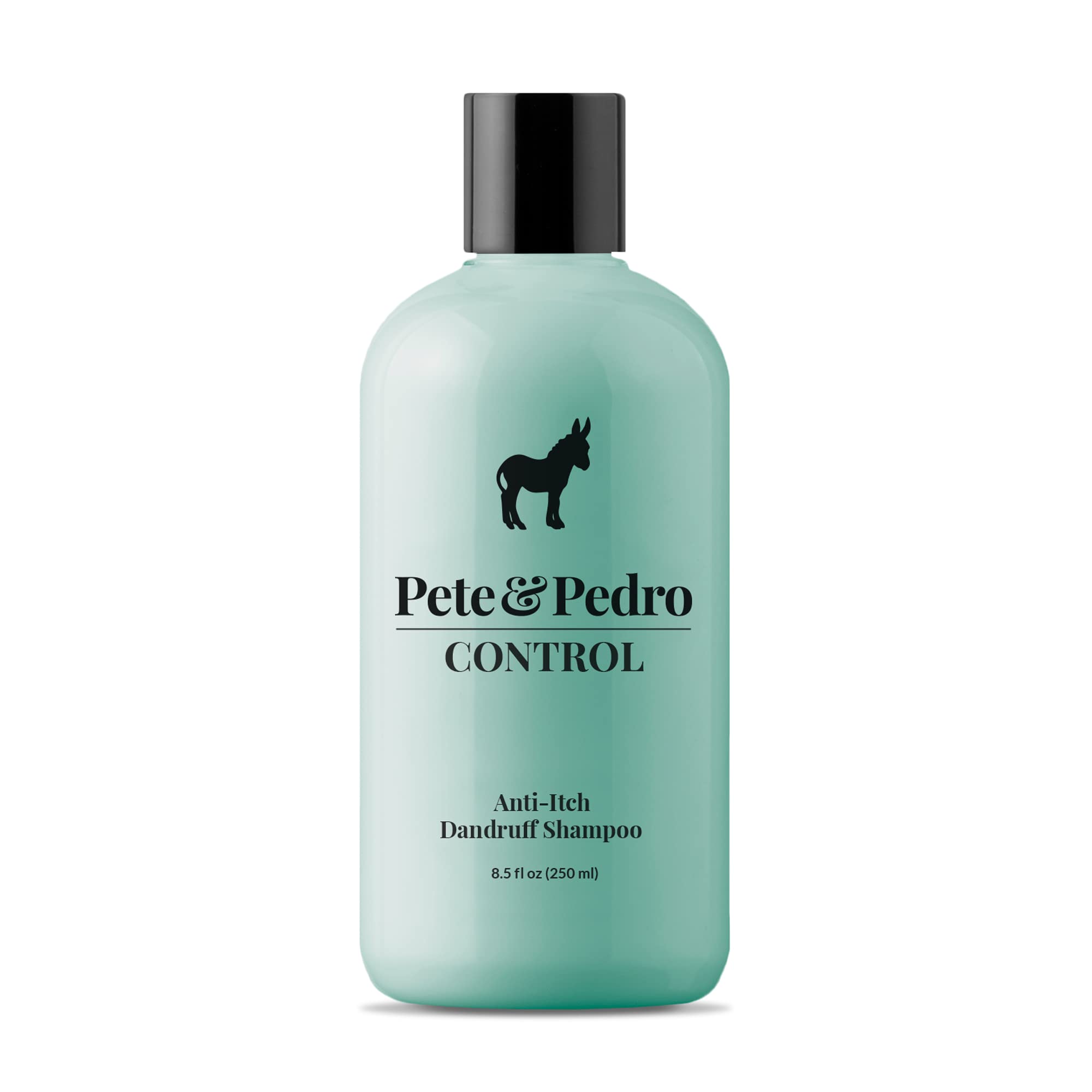 Pete & Pedro CONTROL Extra-Strength Anti-Dandruff Shampoo | Coal Tar, Tea Tree Oil, Menthol | Shark Tank Featured | 8.5 oz