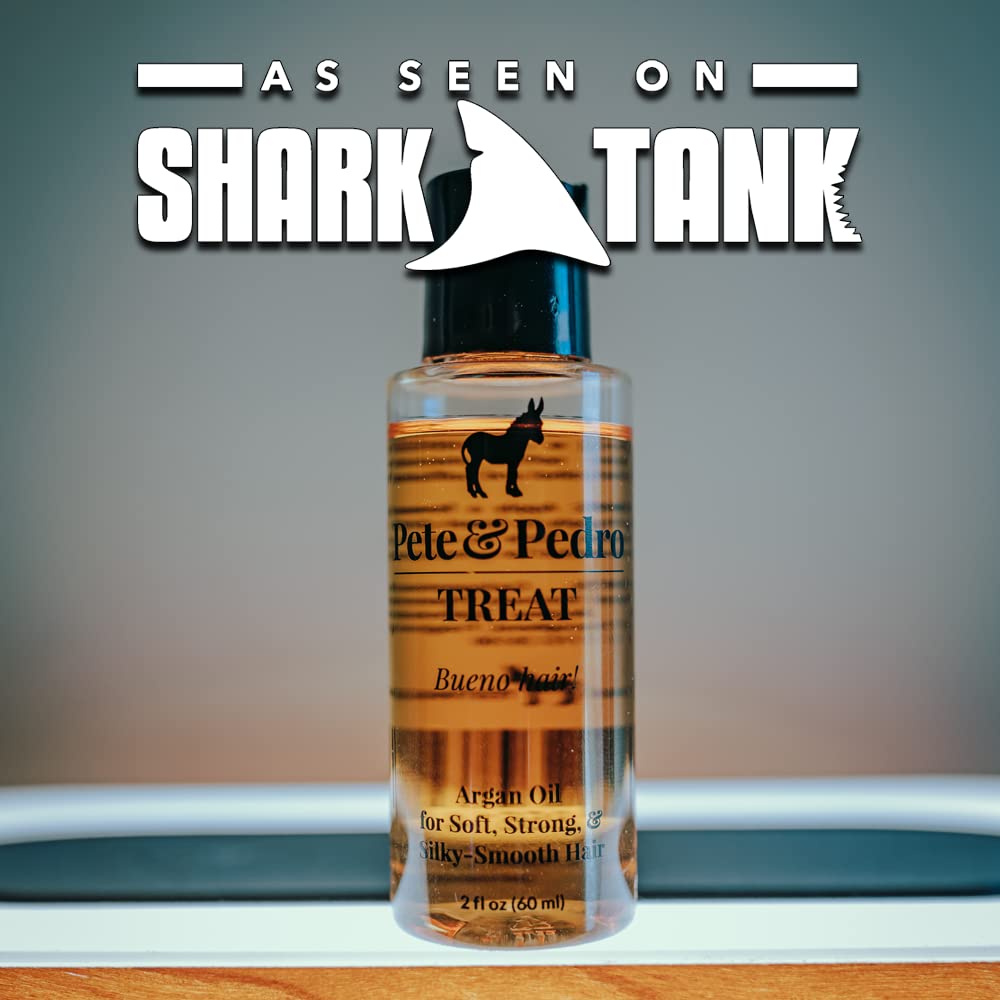 Pete & Pedro TREAT Argan Oil Hair Treatment – Soft, Frizz-Free, Shiny
