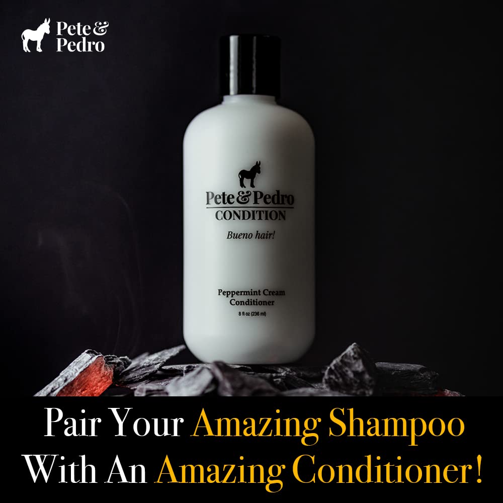 Pete & Pedro CLEAN Shampoo – Deep Cleansing Tea Tree & Peppermint for Oily Hair