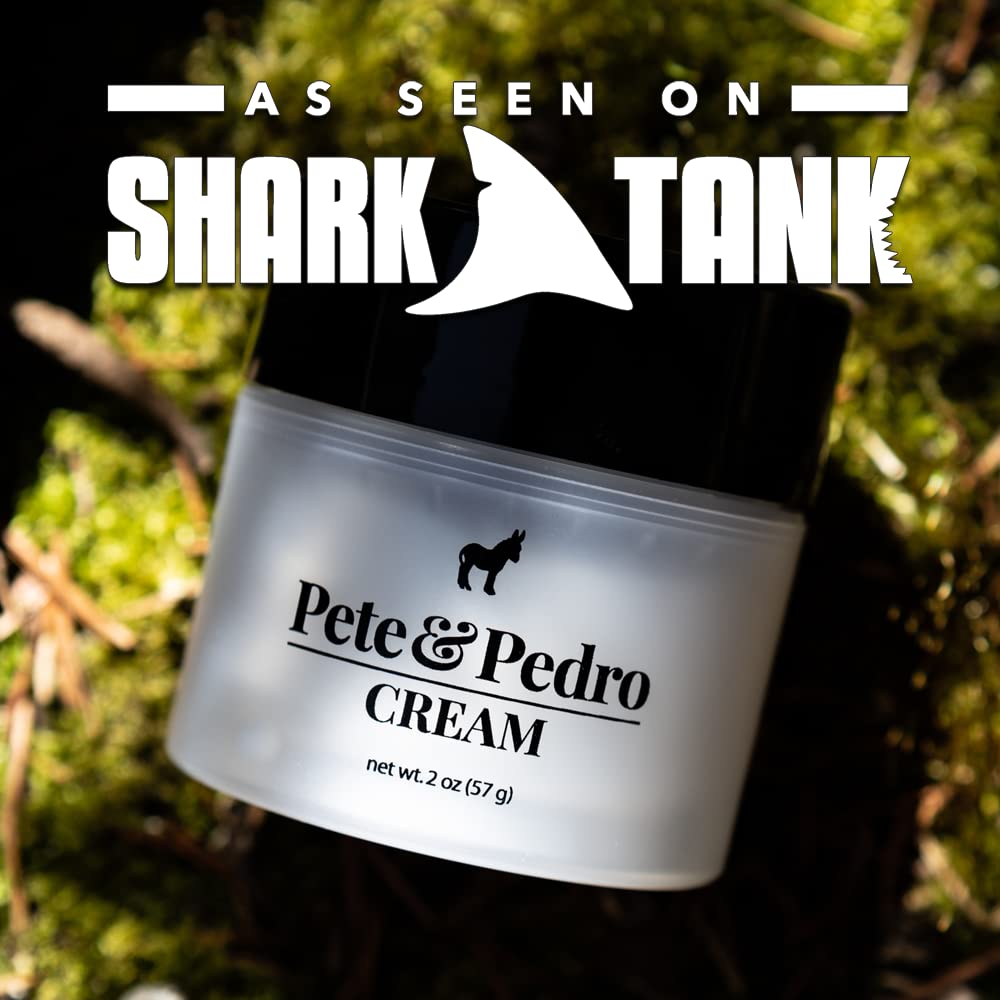 Pete & Pedro Hair Styling Cream – Light Hold Matte Finish for Men | Frizz Control | Shark Tank Featured | 2 oz
