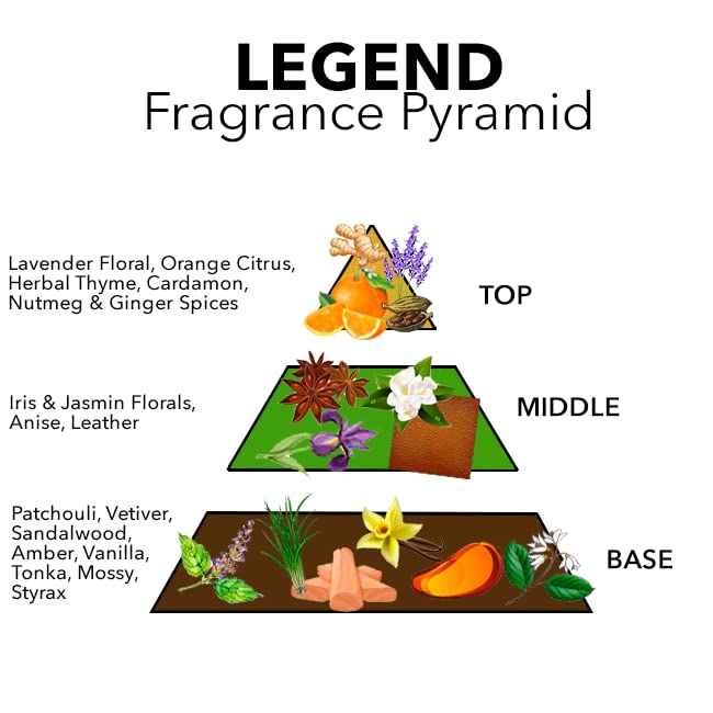 Pete & Pedro Legend Eau De Parfum – Citrus, Spice & Leather | Men’s Fragrance