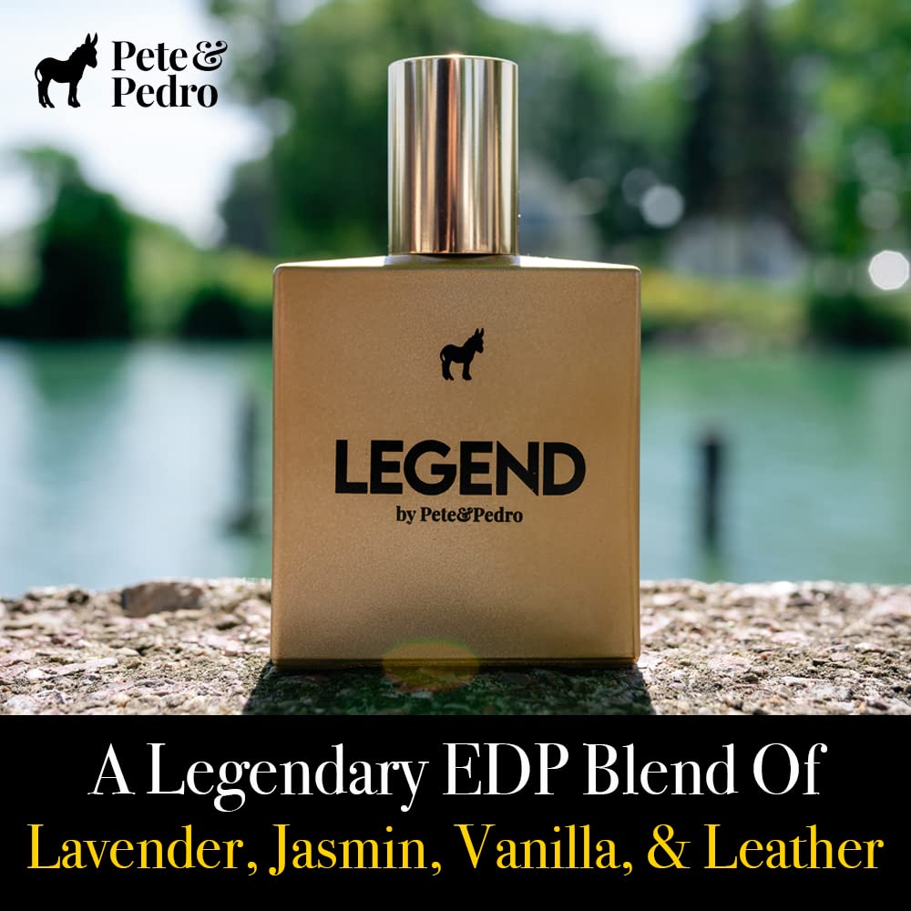 Pete & Pedro Legend Eau De Parfum – Citrus, Spice & Leather | Men’s Fragrance