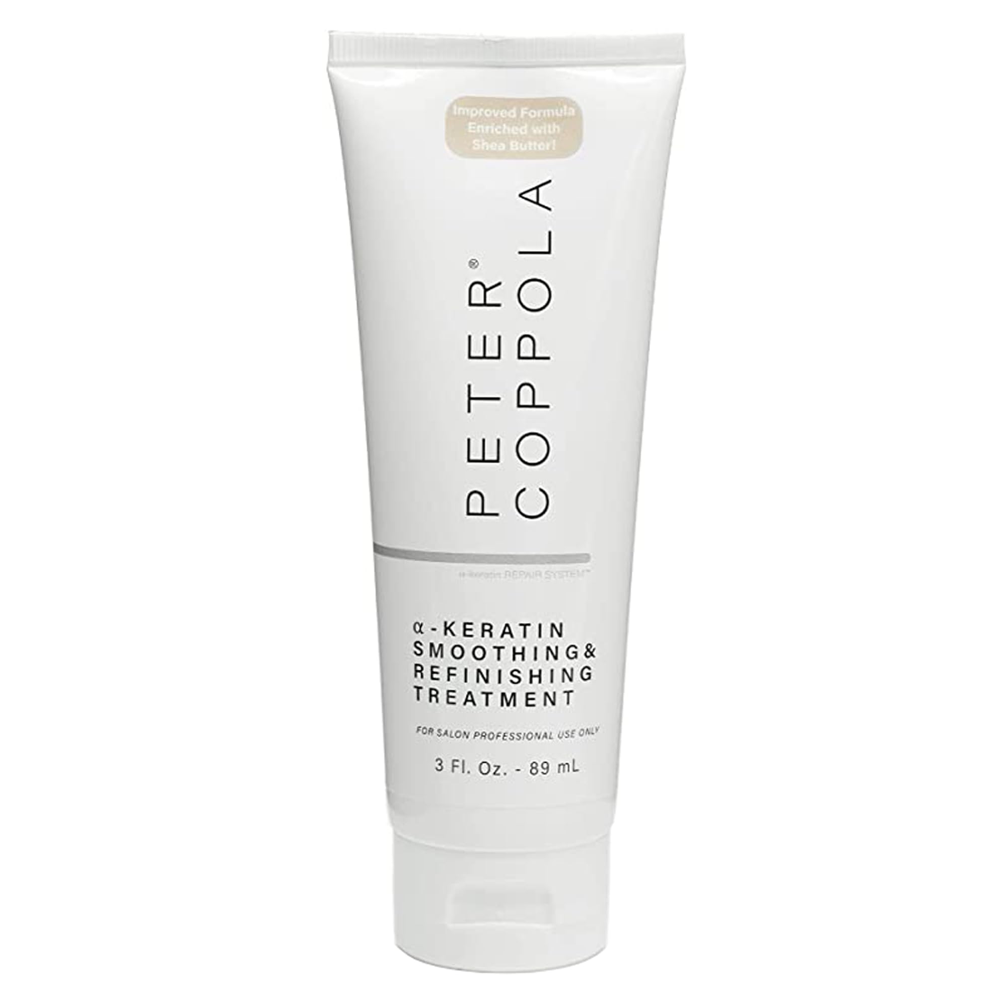 PETER COPPOLA a-Keratin Smoothing And Refinishing Treatment - Semi-Permanent Keratin Hair Care (3 oz) - Formaldehyde-Free