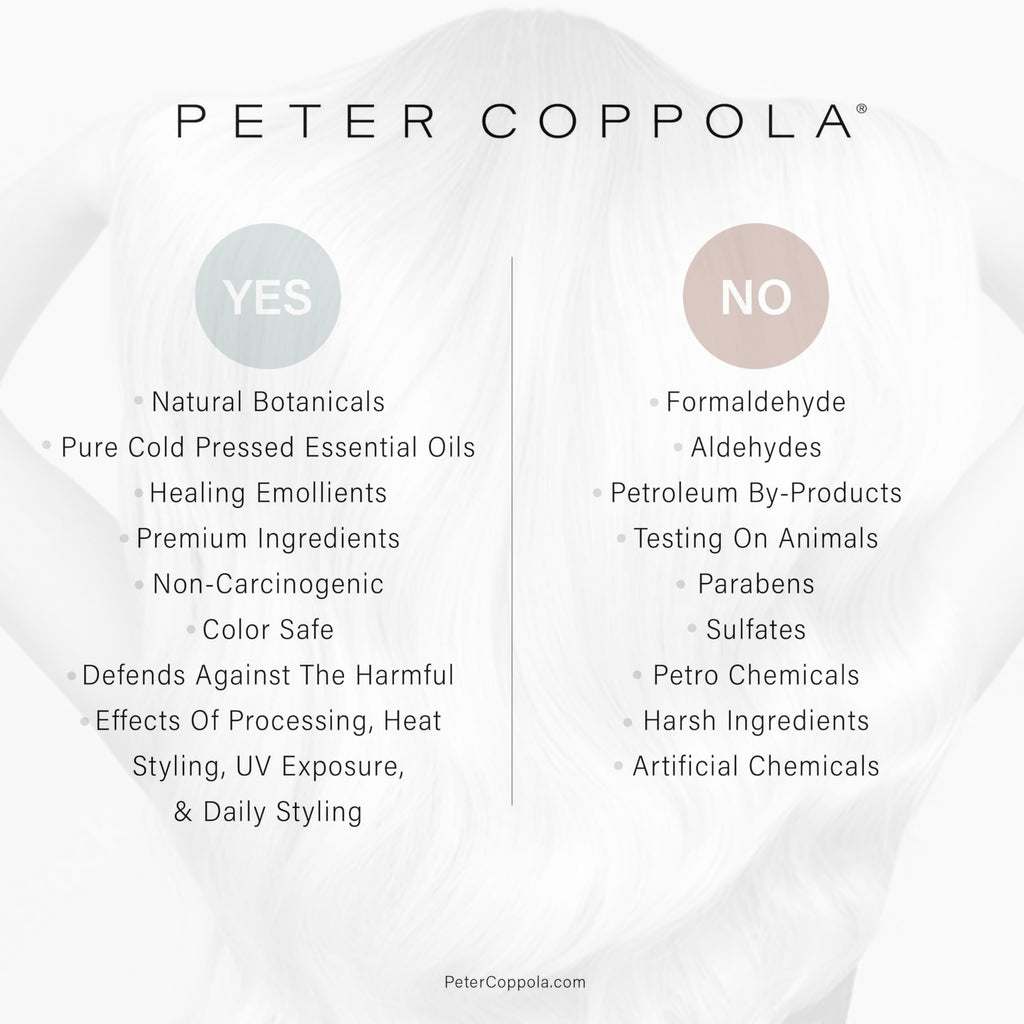 Peter Coppola a-Keratin Smoothing Shampoo & Conditioner Set | Frizz Control for Thick Coarse Hair