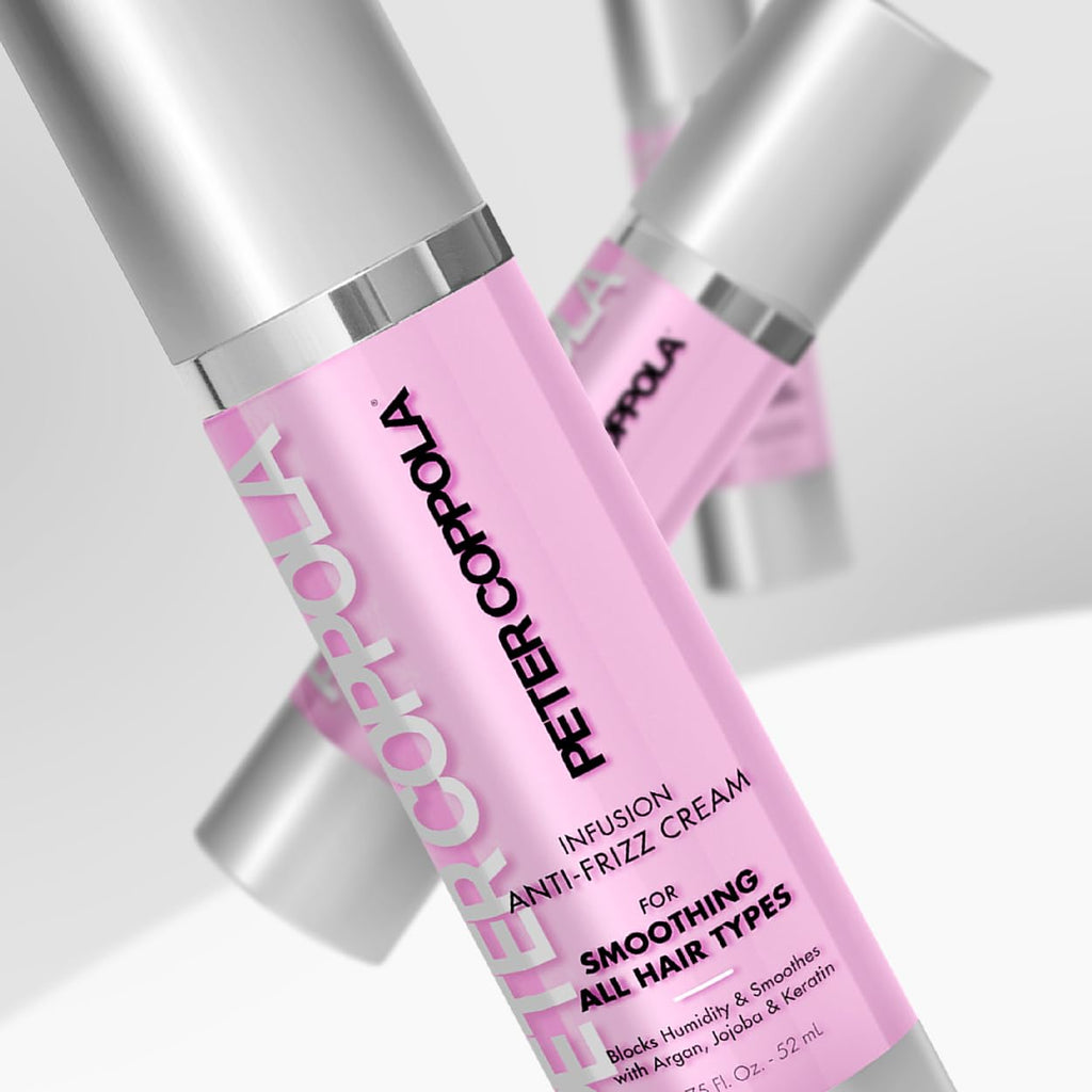 Peter Coppola Infusion Anti-Frizz Cream | Smooth Hair, Faster Blow-Dry, Humidity Barrier