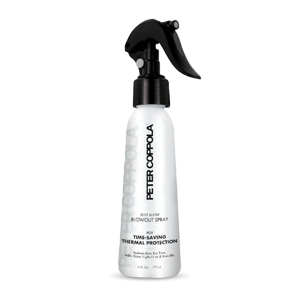 Peter Coppola Just Blow Heat Protectant Spray for Blow-Drying — Smooth, Anti-Frizz, Shine