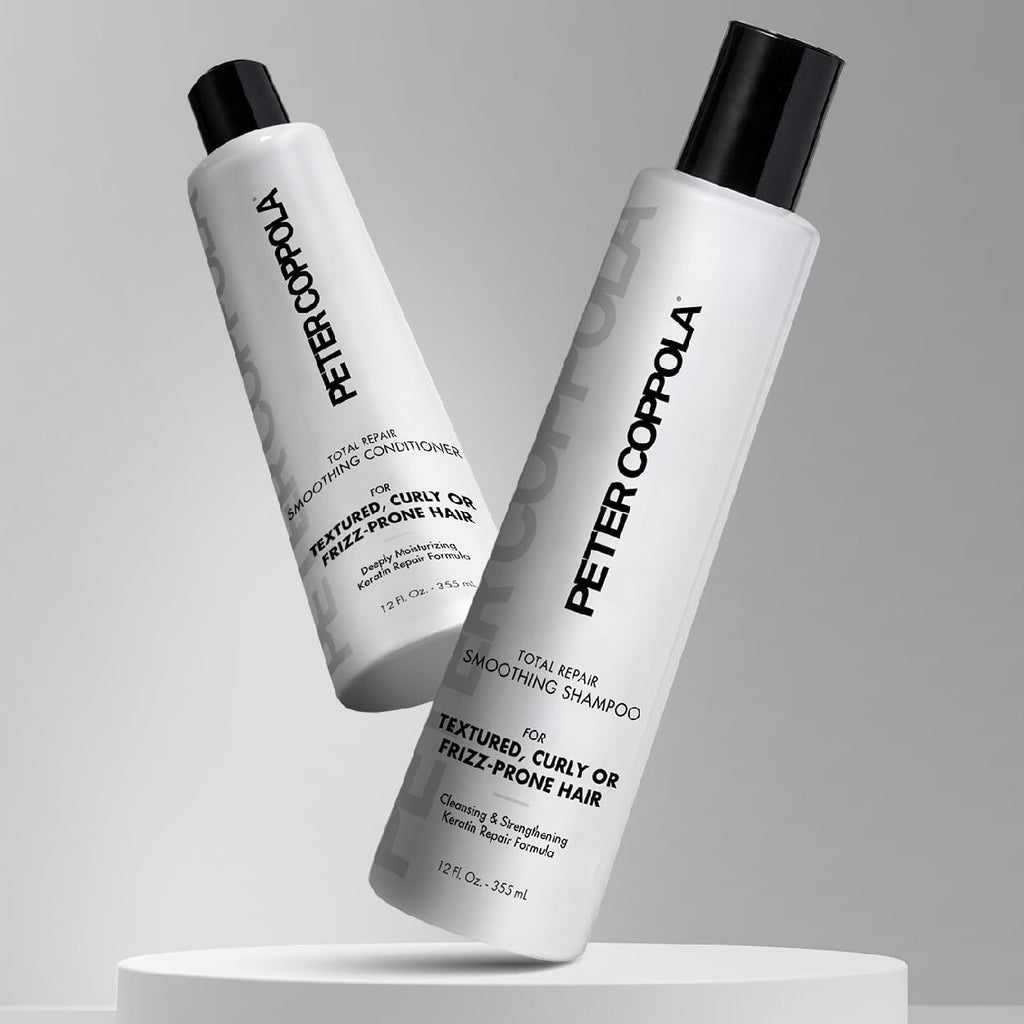 Peter Coppola Total Repair Shampoo & Conditioner Duo – Color-Safe, Sulfate-Free Keratin Aftercare