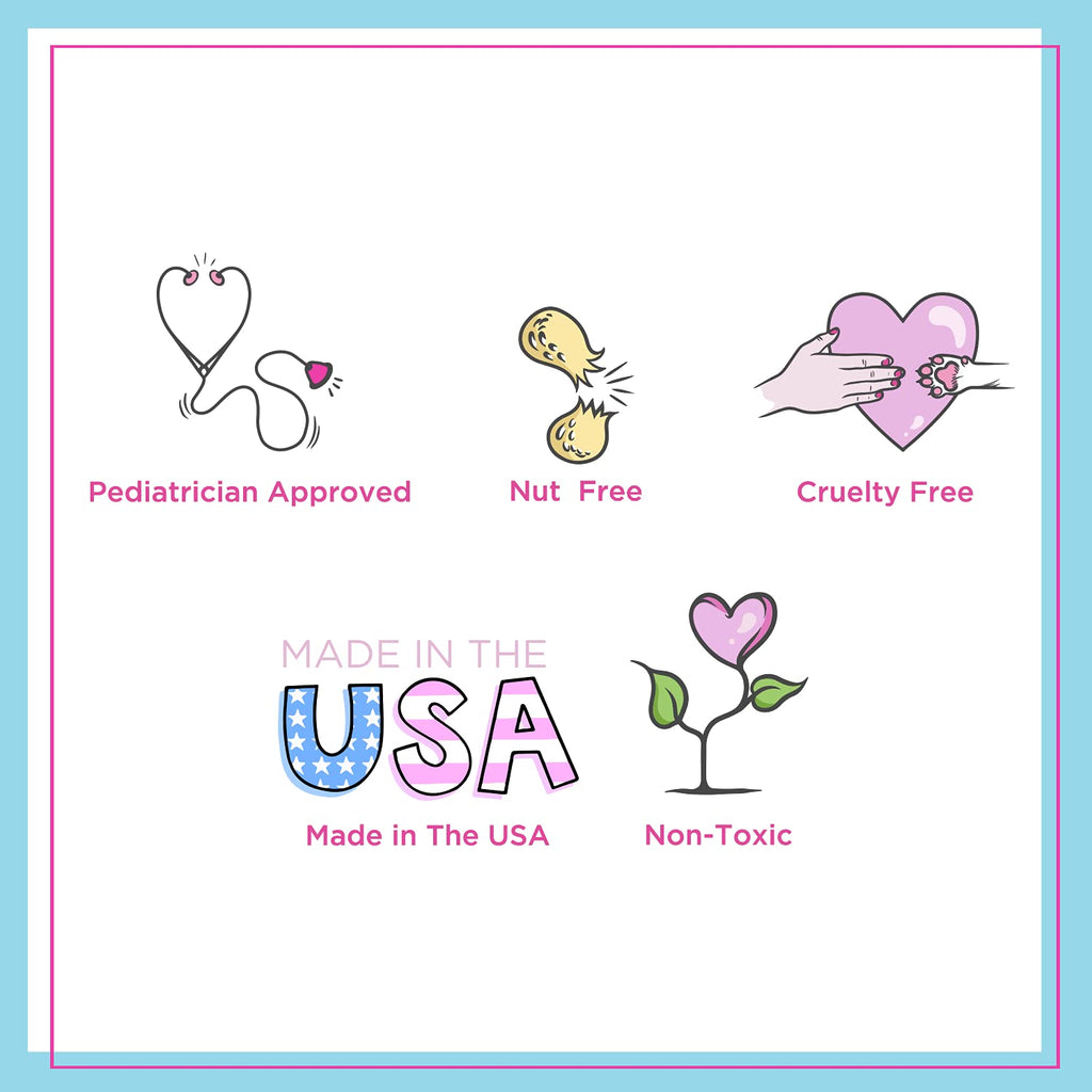 Petite 'N Pretty Featherlight Clear Mascara & Brow Gel – Kid-Safe, Non-Toxic, Made in USA
