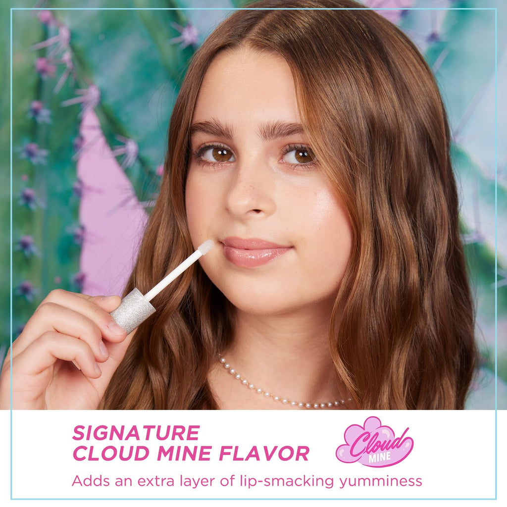 Petite N Pretty 10K Shine Lip Gloss Gia Pink – Kid-Friendly Gloss Made in USA