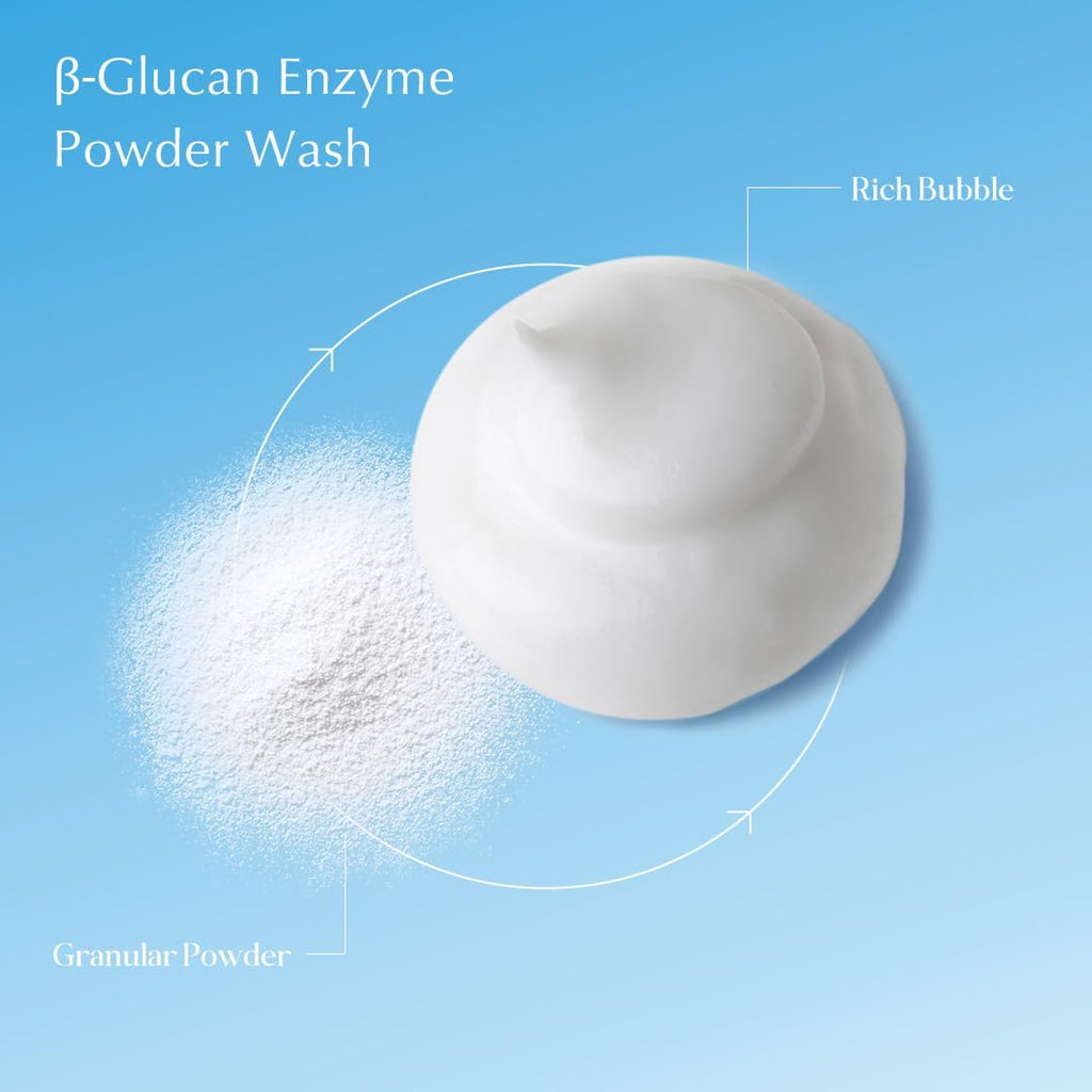 Petitfee B-Glucan Enzyme Wash - Gentle Powder Cleanser with Papain & Rice Ferment