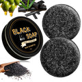 pewatul Gray Hair Reverse Bar – Natural Darkening Shampoo for Hair & Beard (2 Pack)