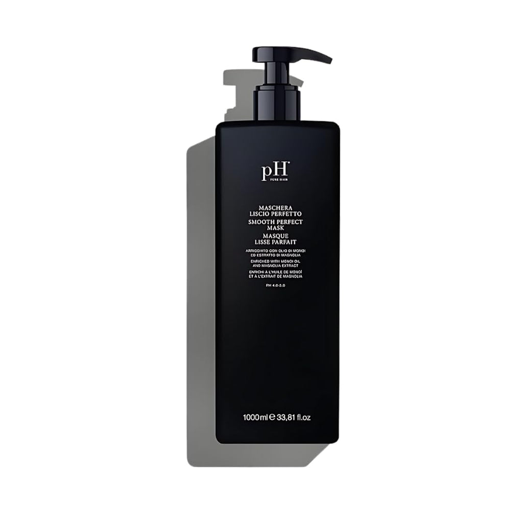 pH PURE HAIR Smooth Perfect Anti-Frizz Mask – Deep Conditioning for Damaged, Dry & Color-Treated Hair (Monoi Oil + Magnolia) 33.8 oz