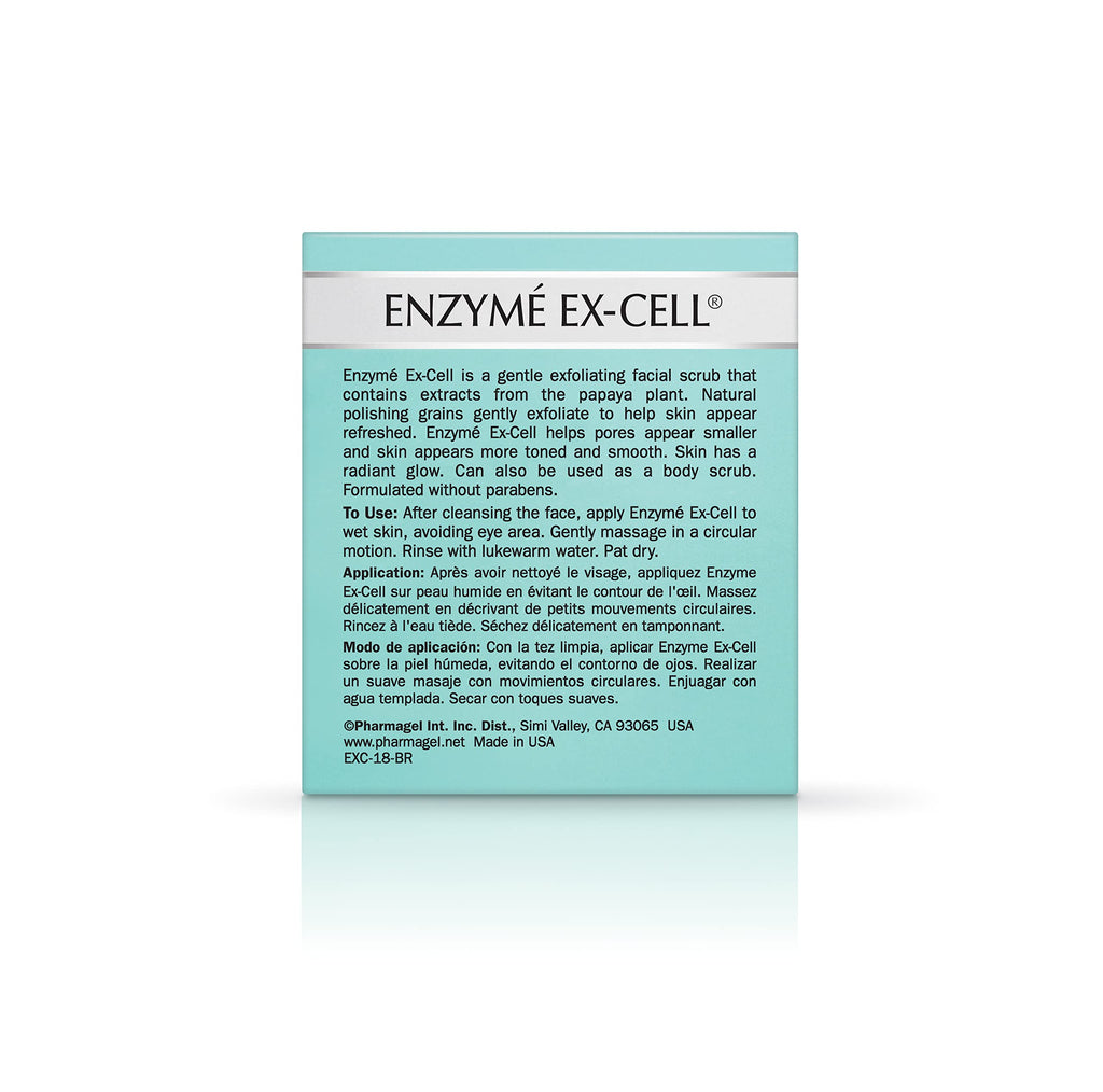 Pharmagel Enzyme Ex-Cell: Gentle Papaya Face Exfoliator, 18 oz