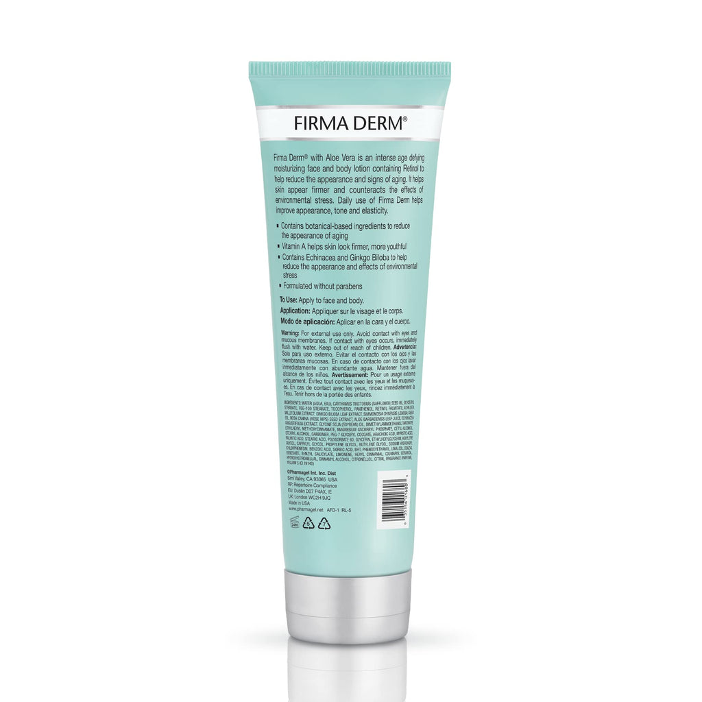 Pharmagel Firma Derm Anti-Aging Lotion – Vitamin A+C+E Moisturizer for Face & Body