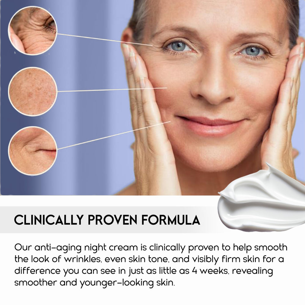 Pharmlitalia Instant Face Lift Cream — Night Moisturizer for 60+
