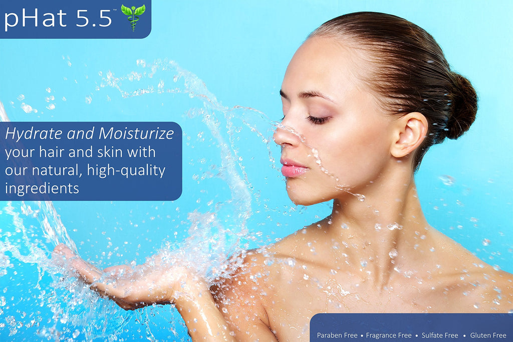 pHat 5.5 Facial Moisturizer for Dry & Sensitive Skin – Hydrating Cream, Redness Relief (8 oz)