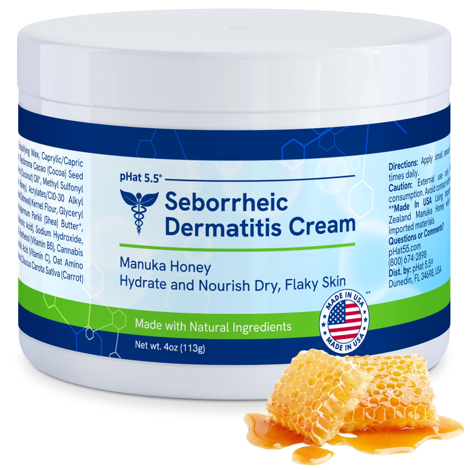 pHat 5.5 Itch Cream – Anti-Itch Relief & Hydration (4oz)