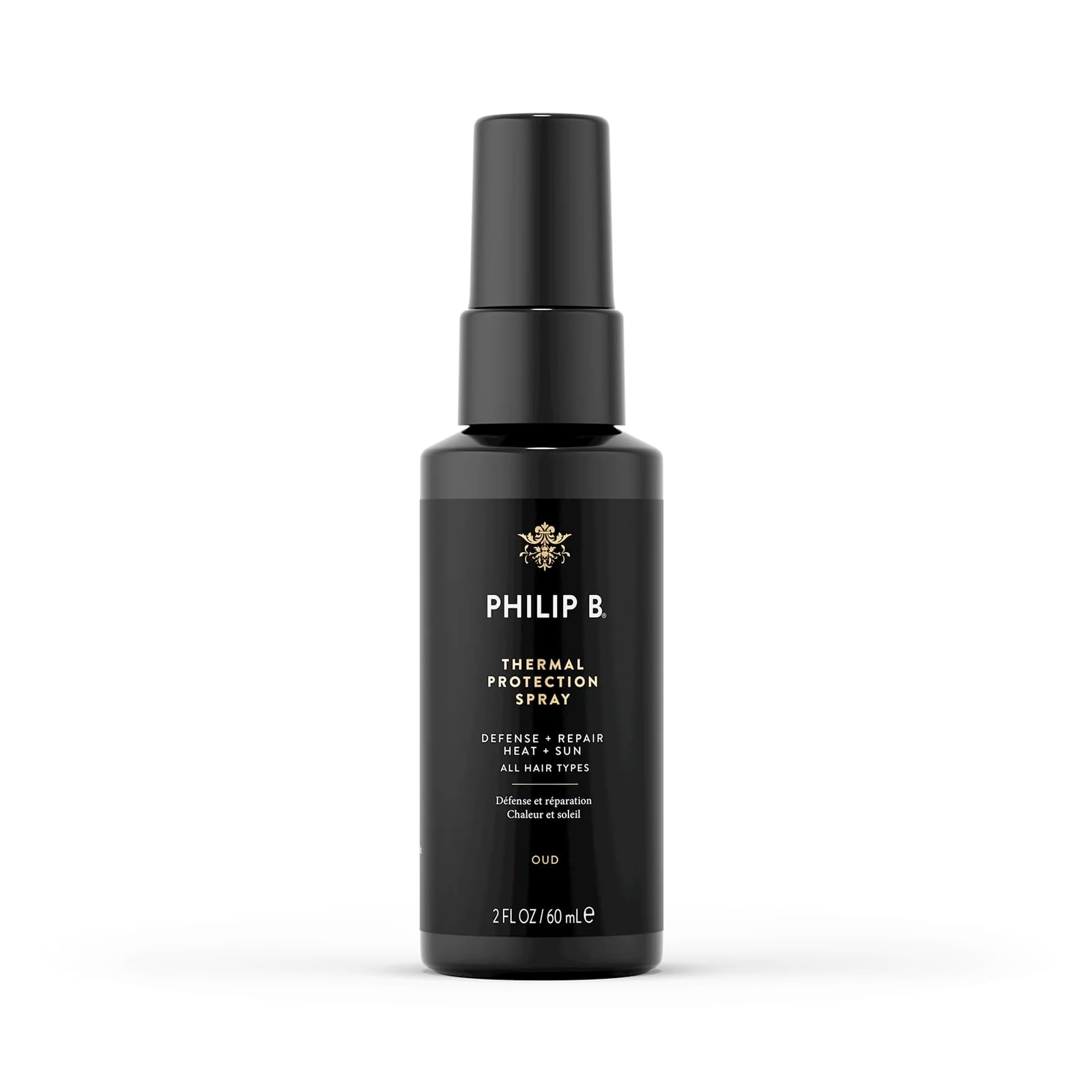 PHILIP B Thermal Protection Spray 2 oz | Pre-Styling Primer for Shine & Heat Defense